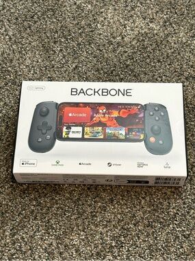 Backbone One Lightning Mobile Gaming Controller for iPhone Black NIB